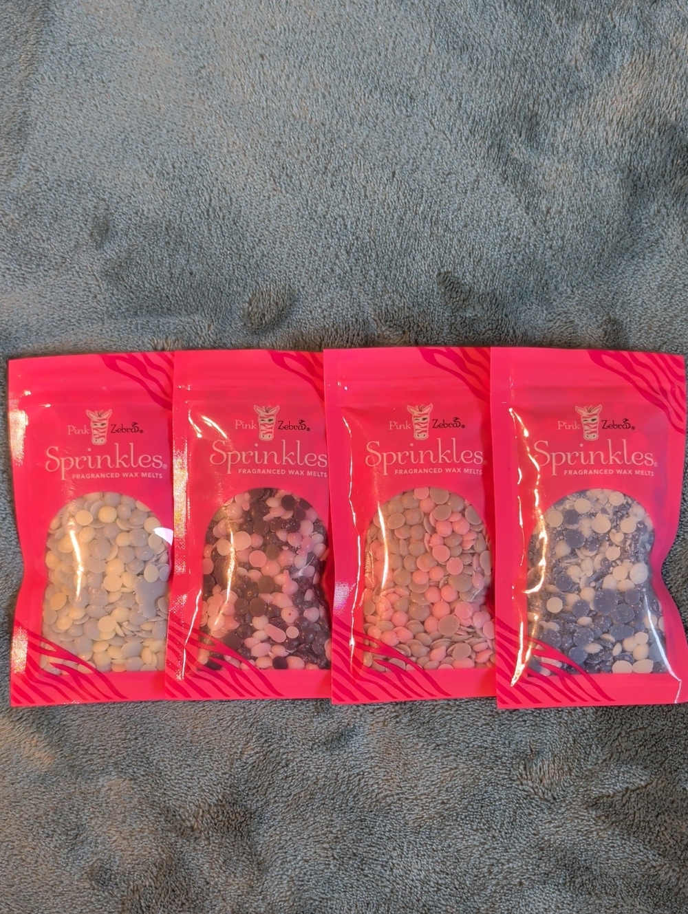 Pink Zebra Sprinkles Wax Melts Assorted sample Packs